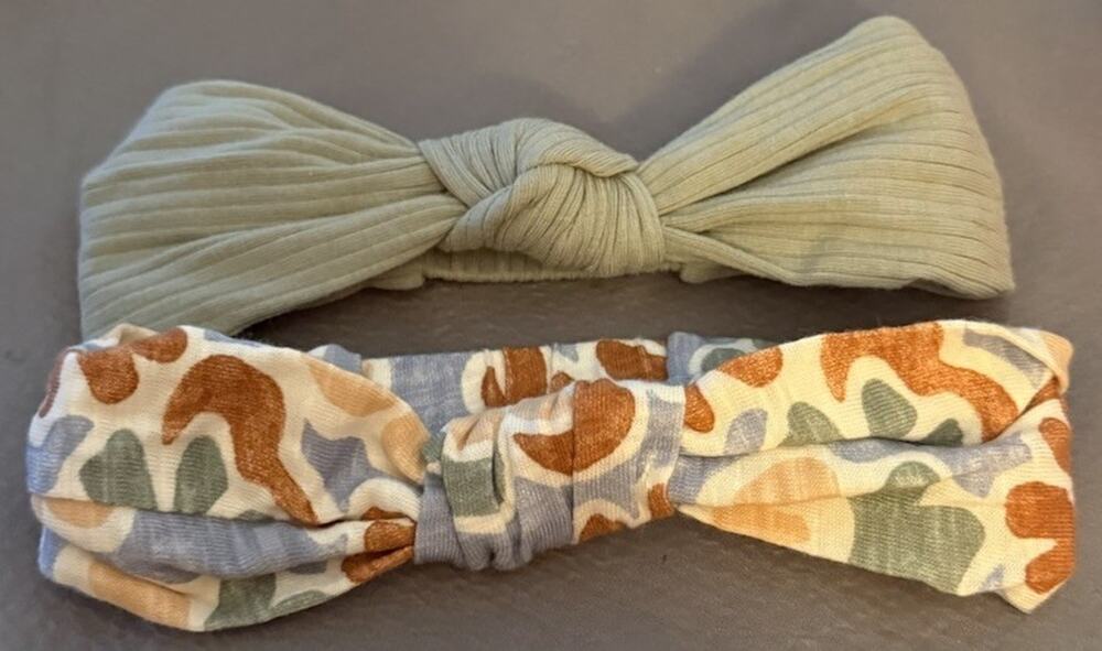 Lot of 2 Little Co. By Lauren Conrad NB-3m Baby & Toddler Girls’ Knot Headbands